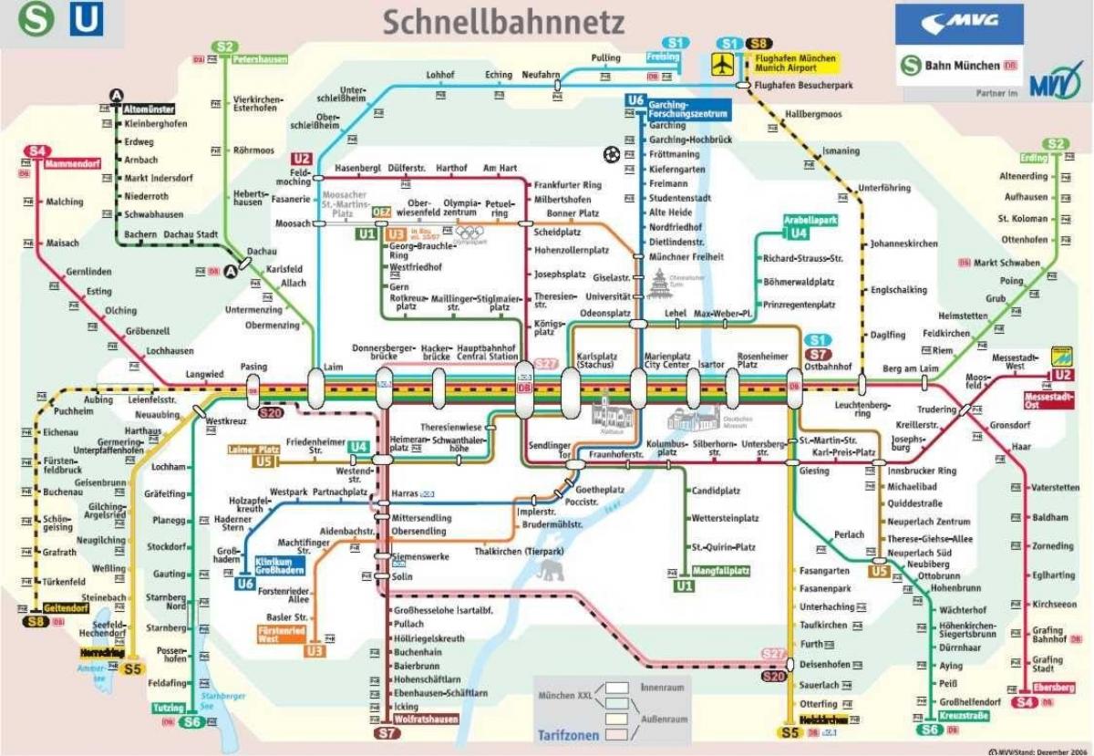 МВВ Мюнхене карте