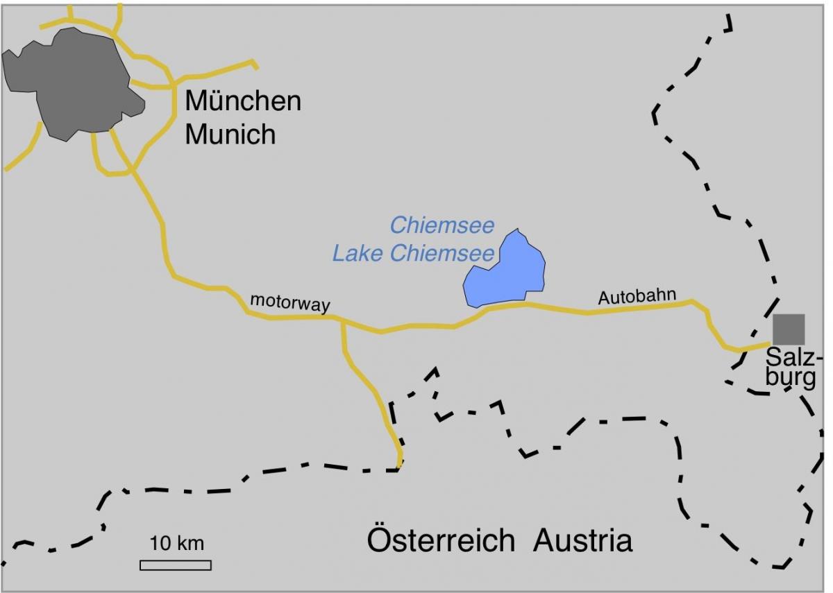 Карта ofmunich озер 