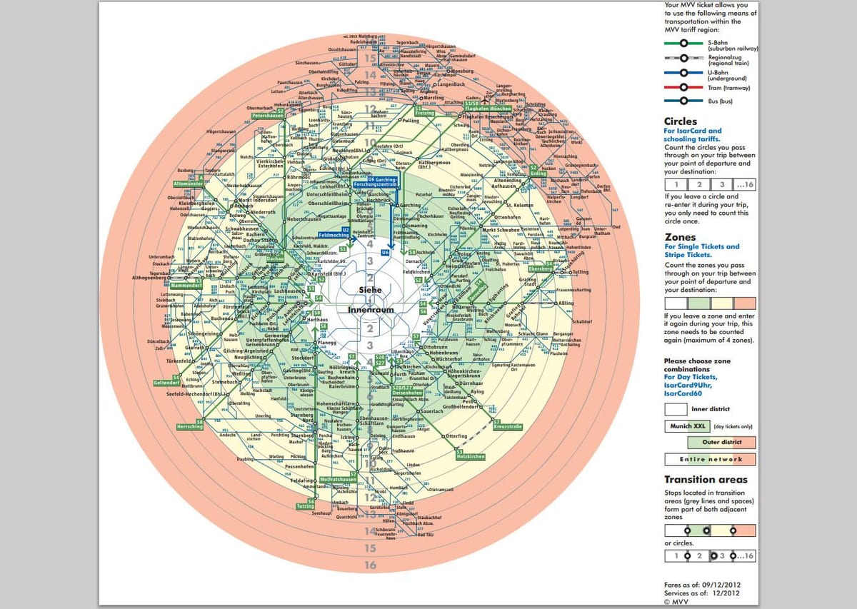 Карта МВВ кольцо
