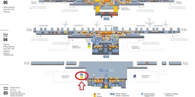Карта Мюнхена терминал 2 