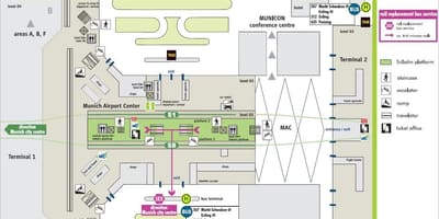 Muc в терминал 2 на карте